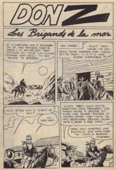 Extrait de Don Z (Jeunesse et Vacances) -33- Les brigands de la mer