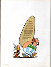 Verso de Astérix (en anglais) -17c1983- Asterix in Switzerland