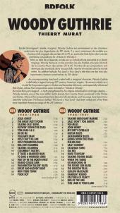 Verso de BD Folk - Woody Guthrie