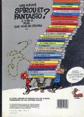 Verso de Spirou et Fantasio -11c1984- Le gorille a bonne mine