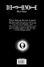 Verso de Death note - Black Edition -3- Tome 3