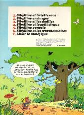 Verso de Sibylline -3a1981- Sibylline et les abeilles