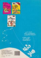 Verso de Boule et Bill -7b1982- Album N° 7 des gags de Boule et Bill