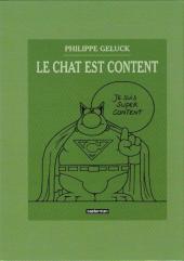 Verso de Le chat (Geluck) -INT05- L'Avenir du Chat / Le Chat est content