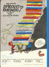 Verso de Spirou et Fantasio -3d1979- Les chapeaux noirs