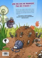 Verso de Les insectes en bande dessinée -1- Tome 1