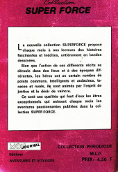 Verso de Super Force (Collection) -5- Numéro 5