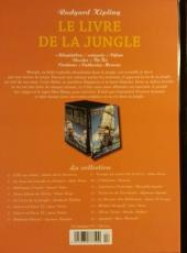 Verso de Les indispensables de la Littérature en BD -5- Le Livre de la jungle