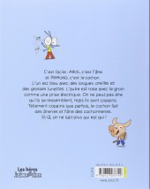 Verso de Ariol (2e Série) -3a2011- copain comme cochon