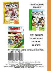 Verso de La route de l'Ouest (Aventures et Voyages) -153- Les nanas à la rescousse