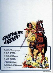 Verso de Chevalier Ardent -11a1982- La révolte du vassal