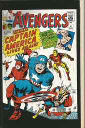 Verso de Captain America Vol.1 (1968) -400- Murder by decree! 