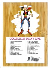 Verso de Lucky Luke -21b2007- Les collines noires