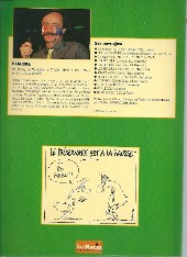 Verso de Barricatures -14- L'Année 1994 à traits tirés