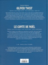Verso de Les indispensables de la Littérature en BD -FL02- Oliver Twist / Le conte de Noël