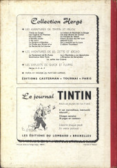 Verso de (Recueil) Tintin (Album du journal - Édition belge) -30- Tome 30