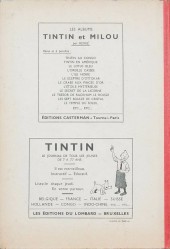 Verso de (Recueil) Tintin (Album du journal - Édition belge) -7- Tome 7