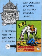 Verso de Tex (Mensile) -73- Pony express