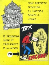 Verso de Tex (Mensile) -77- Il tesoro del tempio