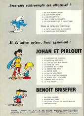 Verso de Johan et Pirlouit -8c1970- Le sire de Montrésor