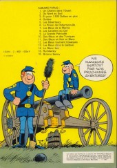 Verso de Les tuniques Bleues -2a1980- Du nord au sud