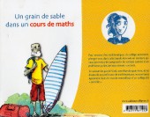 Verso de Maths en bulles -3- Un grain de sable dans un cours de Maths