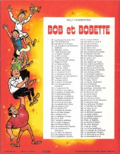 Verso de Bob et Bobette (3e Série Rouge) -156a1976- Ce cher Barabas