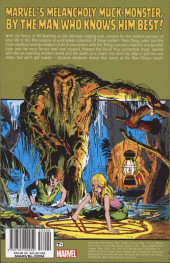 Verso de Man-Thing by Steve Gerber : The Complete Collection (2015) -INT01- The Complete Collection volume 1