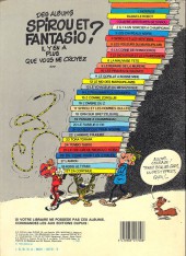 Verso de Spirou et Fantasio -11c1985- Le gorille a bonne mine