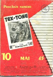 Verso de Tex-Tone (Impéria) -192- L'étalon maudit