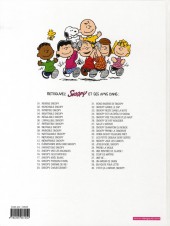 Verso de Peanuts -6- (Snoopy - Dargaud) -3a2008- Intrépide Snoopy