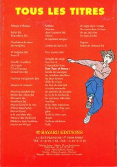 Verso de (Catalogues) Éditeurs, agences, festivals, fabricants de para-BD... - Bayard - 1990 - Catalogue