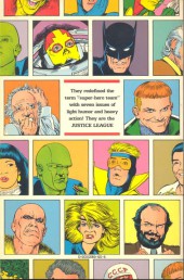 Verso de Justice League Vol.1 (1987) -INT01- A New Beginning