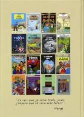 Verso de Tintin - Pastiches, parodies & pirates - Anthologie des parodies, pastiches et hommages