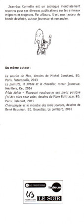 Verso de (AUT) Cornette - Les lémuriens - L'encyclopédie des brols et des machins super vrais