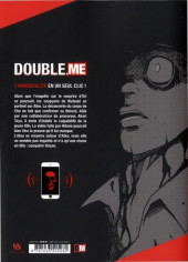 Verso de Double.Me -2- Tome 2