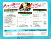 Verso de Sylvain et Sylvette (albums Fleurette) -8a1954- Vers le pays de soleil