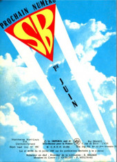 Verso de Super Boy (2e série) -332- Cataclysme