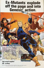 Verso de Ex-Mutants (1992) -1- Issue #1