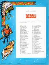 Verso de Bessy -71a1980- La disparition de cœur vaillant