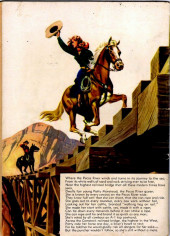 Verso de Four Color Comics (2e série - Dell - 1942) -301- Zane Grey - The Mysterious Rider