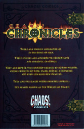 Verso de (DOC) Chaos! Chronicles -1- The Chaos! Chronicles