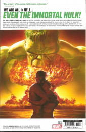 Verso de The immortal Hulk (2018) -INT03- Hulk In Hell