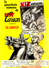 Verso de Kit Carson (Impéria) -43- Kit Carson et les charriots d'or