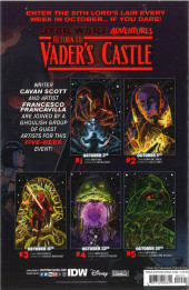 Verso de Star Wars Adventures - Return to Vader's Castle -2- The Curse of tarkin