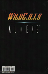 Verso de WildC.A.T.S./Aliens - Tome 1
