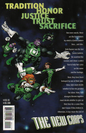 Verso de Green Lantern: The New Corps (1999) -2- Green Lantern: the New Corps, book 2 of 2
