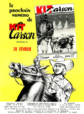 Verso de Kit Carson (Impéria) -21- Le cheval doré de Petit Ours