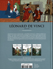 Verso de Les grands Personnages de l'Histoire en bandes dessinées -48- Léonard de Vinci