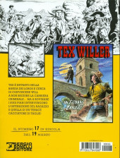 Verso de Tex Willer (Sergio Bonelli Editore) -16- I lupi della frontiera